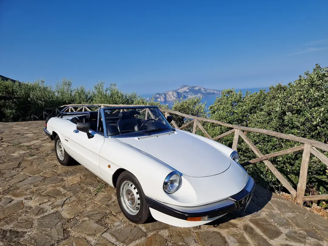Alfa Romeo Spider Series III — White