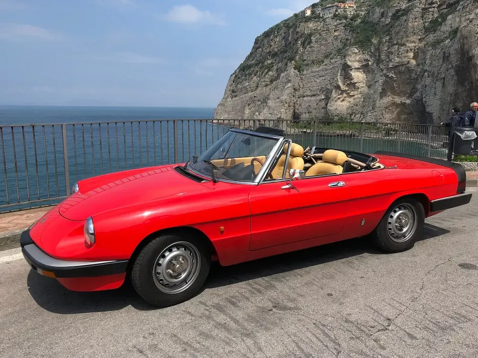Alfa Romeo Spider Series IV — Red